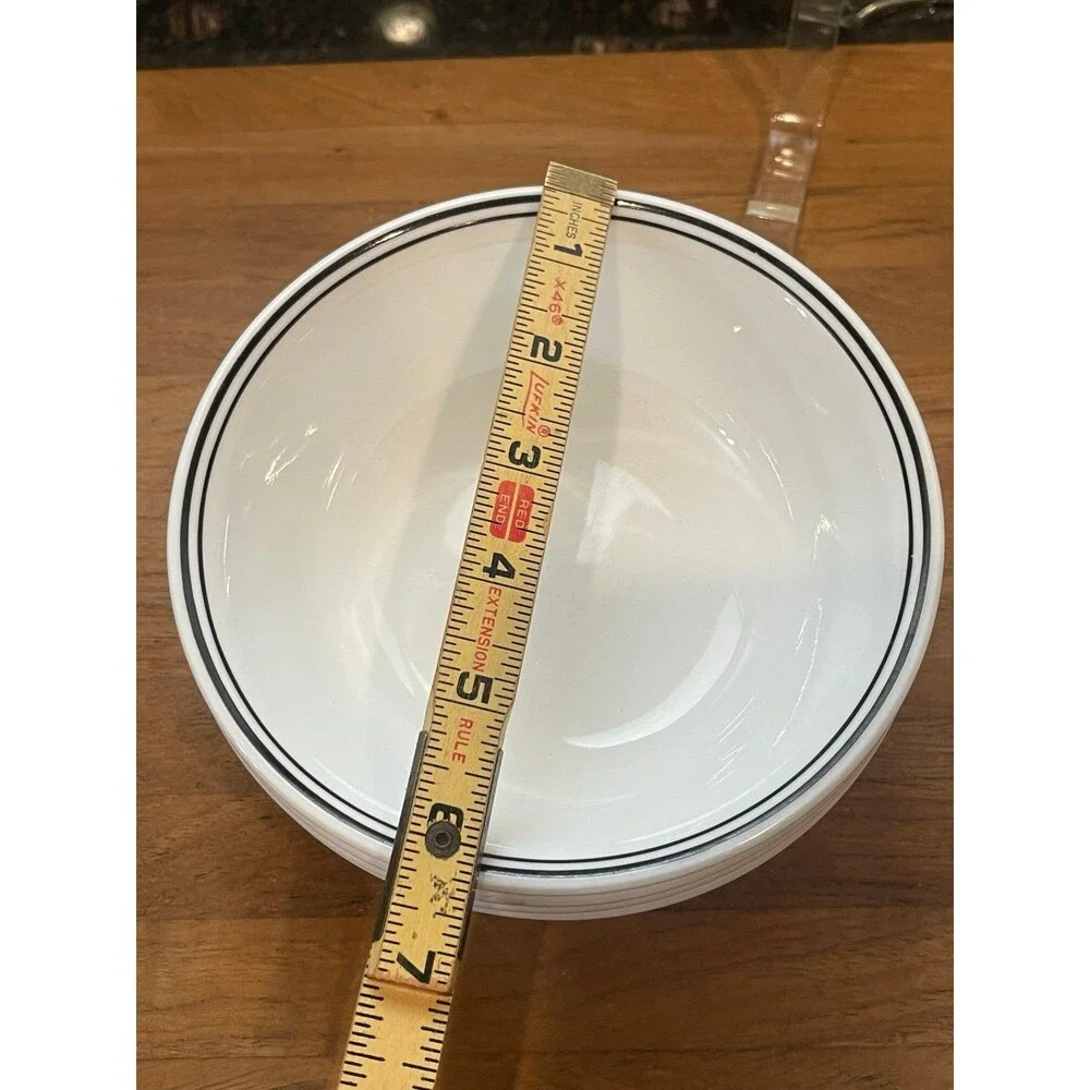 4 Corelle CITY BLOCK Cereal Bowls